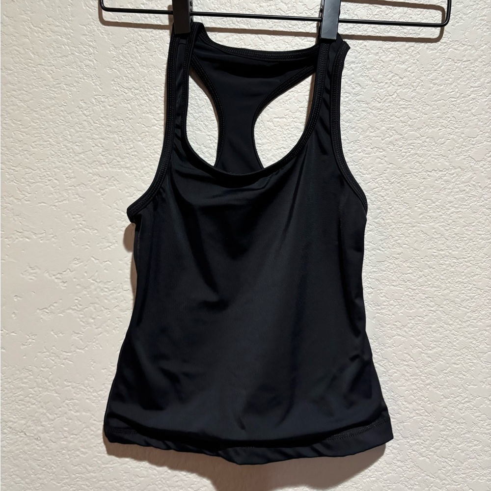 Black Balera Racerback Tank Top Size XS